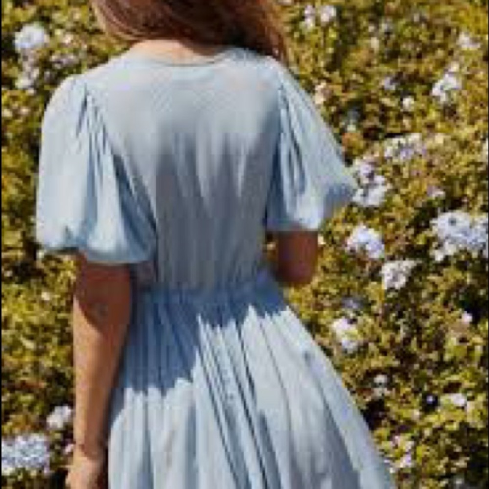 Christy Dawn Dahlia Dress Sky Blue Size Small
